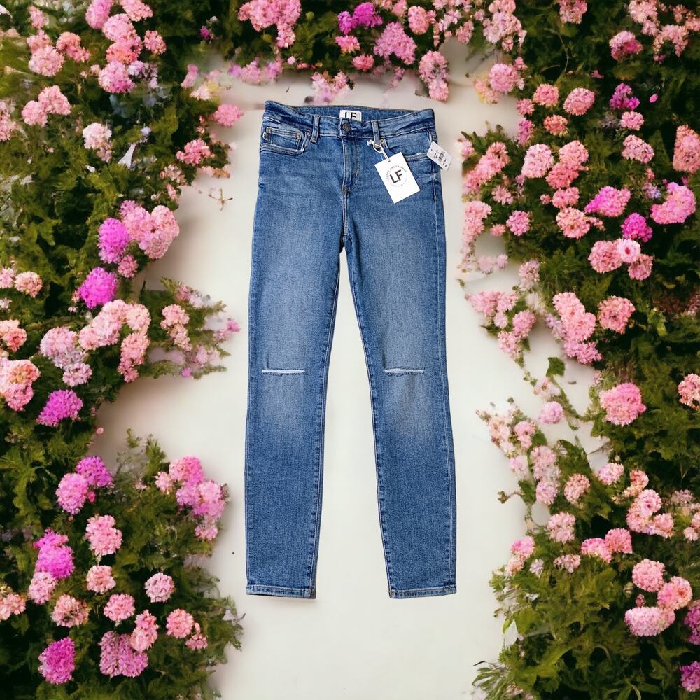 Lovers and Friends Ricky Low Rise Stretch Skinny Jeans Size 26